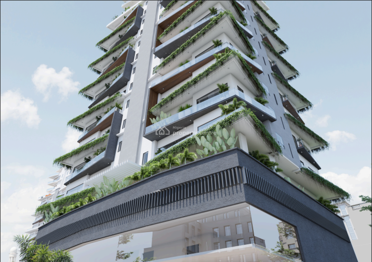 Meridian Tower// Spacious 2/3 Bedroom Apartments with Ocean View, Oko-awo Street, Victoria Island (vi), Lagos, Flat / Apartment for Sale