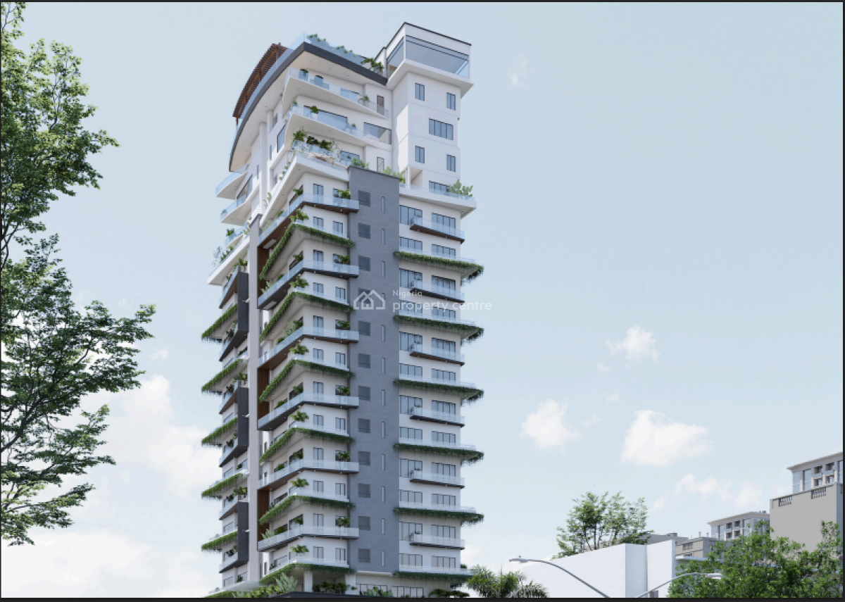 Meridian Tower// Spacious 2/3 Bedroom Apartments with Ocean View, Oko-awo Street, Victoria Island (vi), Lagos, Flat / Apartment for Sale