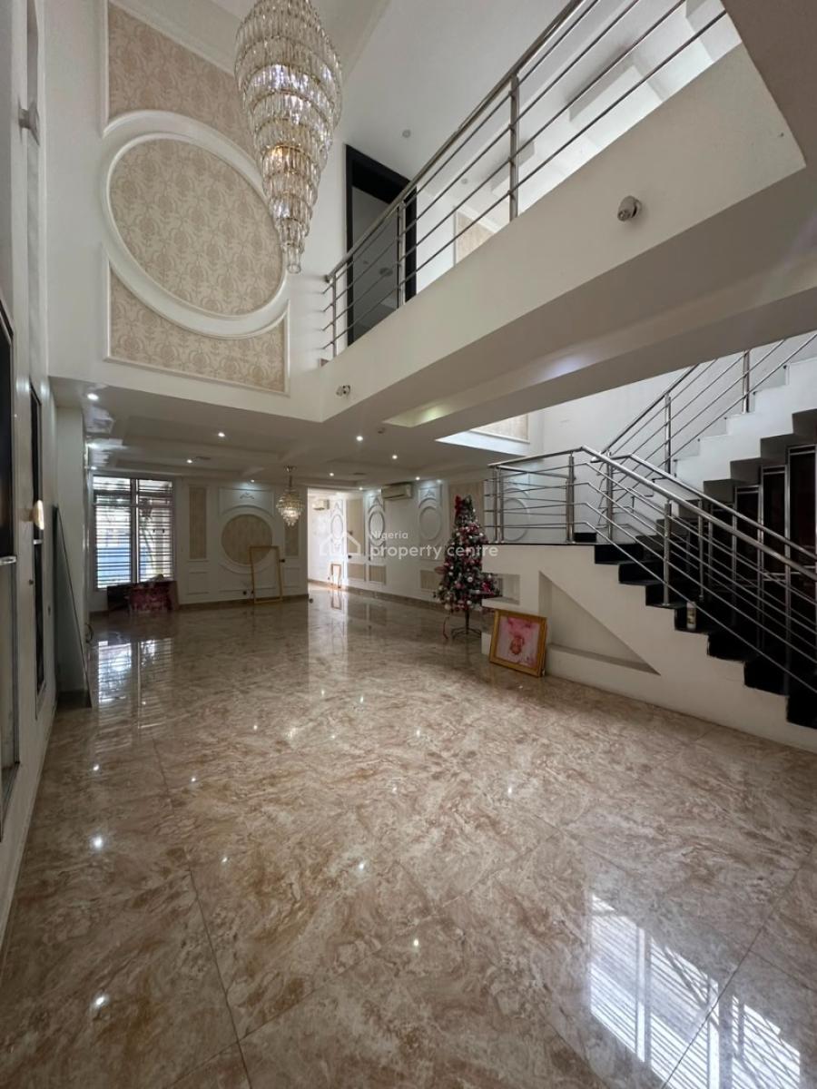 Spacious 5-bedroom Detached House with Inbuilt Service Quarters, Banana Island, Ikoyi, Lagos, Detached Duplex for Rent