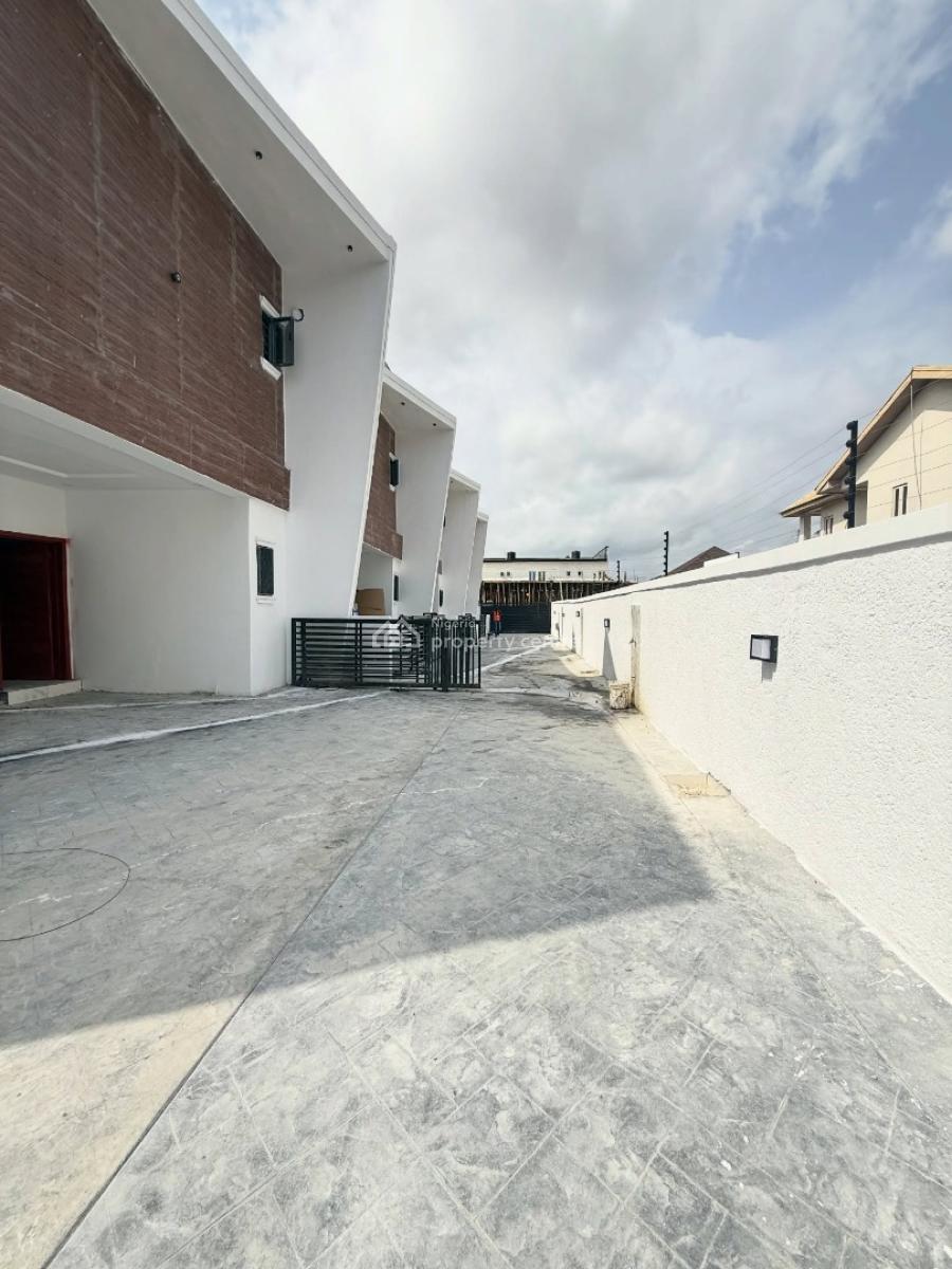 Newbuilt Genuinely Spacious 4bedroom Terrace Duplex with Self Compound, Ajah, Lagos, Terraced Duplex for Sale