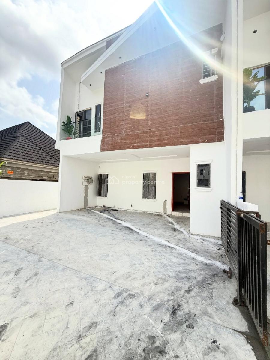 Newbuilt Genuinely Spacious 4bedroom Terrace Duplex with Self Compound, Ajah, Lagos, Terraced Duplex for Sale