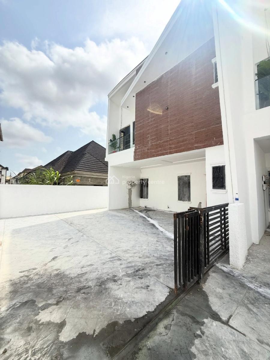 Newbuilt Genuinely Spacious 4bedroom Terrace Duplex with Self Compound, Ajah, Lagos, Terraced Duplex for Sale