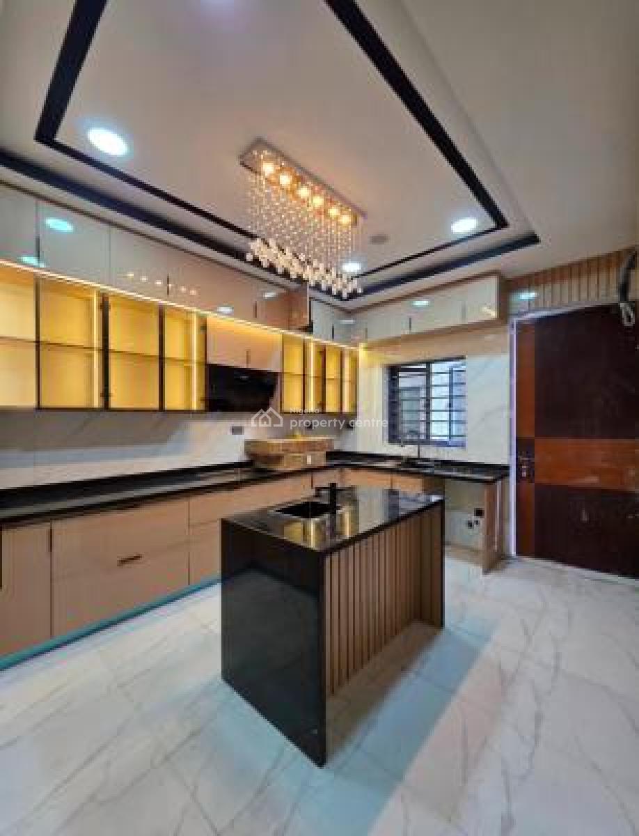 Luxury 5 Bedroom Detached Duplex with 2 Room Bq and Room Bq & Terrace, Chevron, Lekki, Lagos, Detached Duplex for Sale