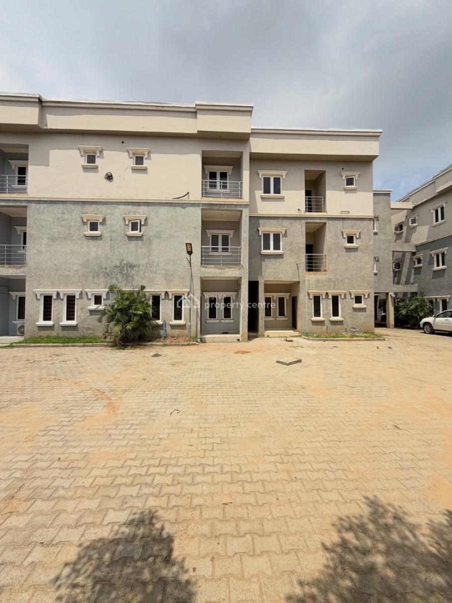 4 Bedroom Terrace with Bq, Jahi, Abuja, Terraced Duplex for Rent