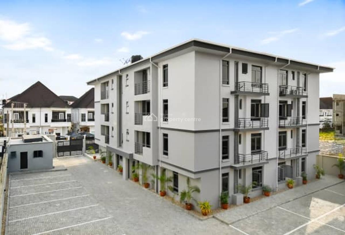 Finished 3 Bedroom Flat Within an Estate, Creeklane Estate, Osapa, Lekki, Lagos, Flat / Apartment for Rent