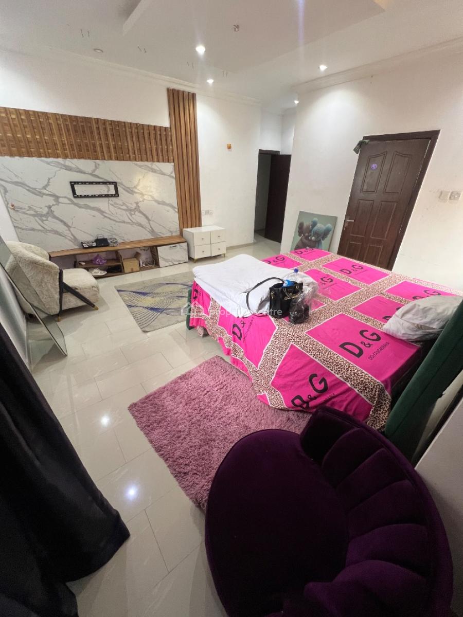 Partly Furnished Studio Apartment with a Private Kitchen and Meter, Layi Yusuf Crescent, Lekki Phase 1, Lekki, Lagos, Self Contain (single Rooms) for Rent