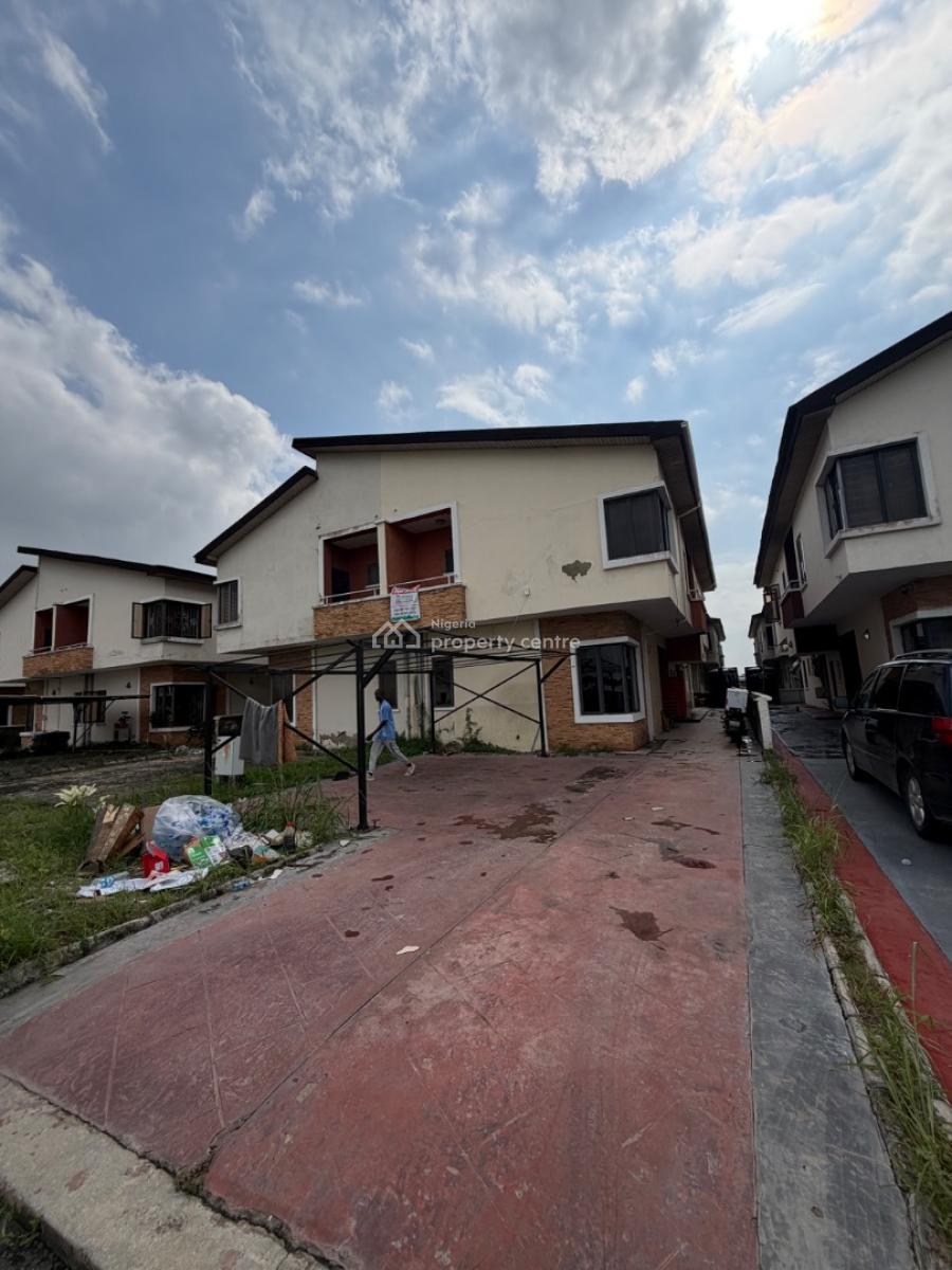 Luxury and Well Finished 4 Bedroom Semi Detached with Bq, Creek Haven Estate, Vgc, Lekki, Lagos, Semi-detached Duplex for Sale