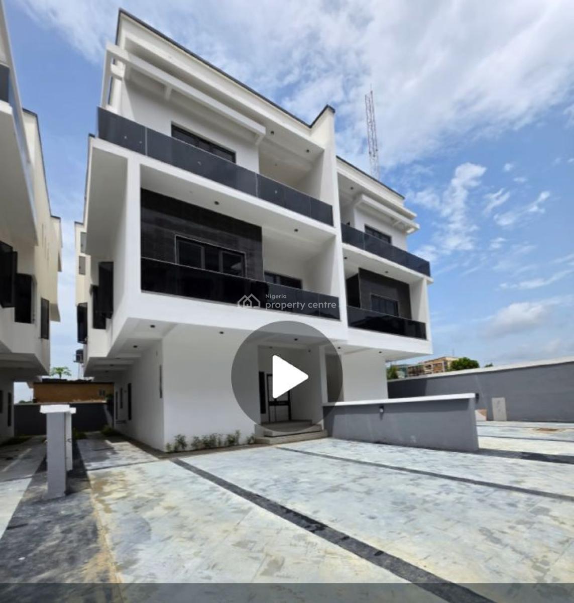 a Brand New Smart 5-bedroom Semi-detached Duplex with Bq, Swimming Poo, in Secure Estate, Gra, Ikeja Lagos State, Ikeja Gra, Ikeja, Lagos, Semi-detached Duplex for Sale