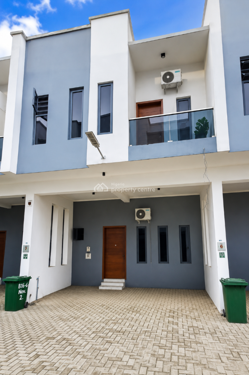 Luxury Furnished 4 Bedroom Terrace Duplex, Ikota, Lekki, Lagos, Terraced Duplex for Rent