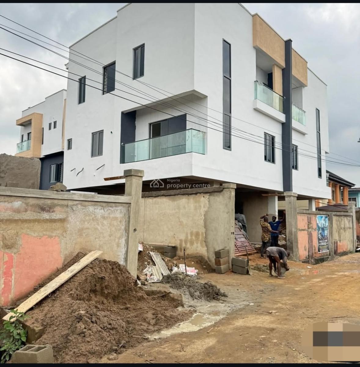 Nicely Built 4 Bedroom Semi Detached Duplex with a Bq, Maryland, Lagos, Semi-detached Duplex for Sale