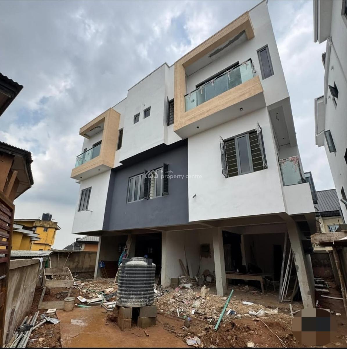 Nicely Built 4 Bedroom Semi Detached Duplex with a Bq, Maryland, Lagos, Semi-detached Duplex for Sale