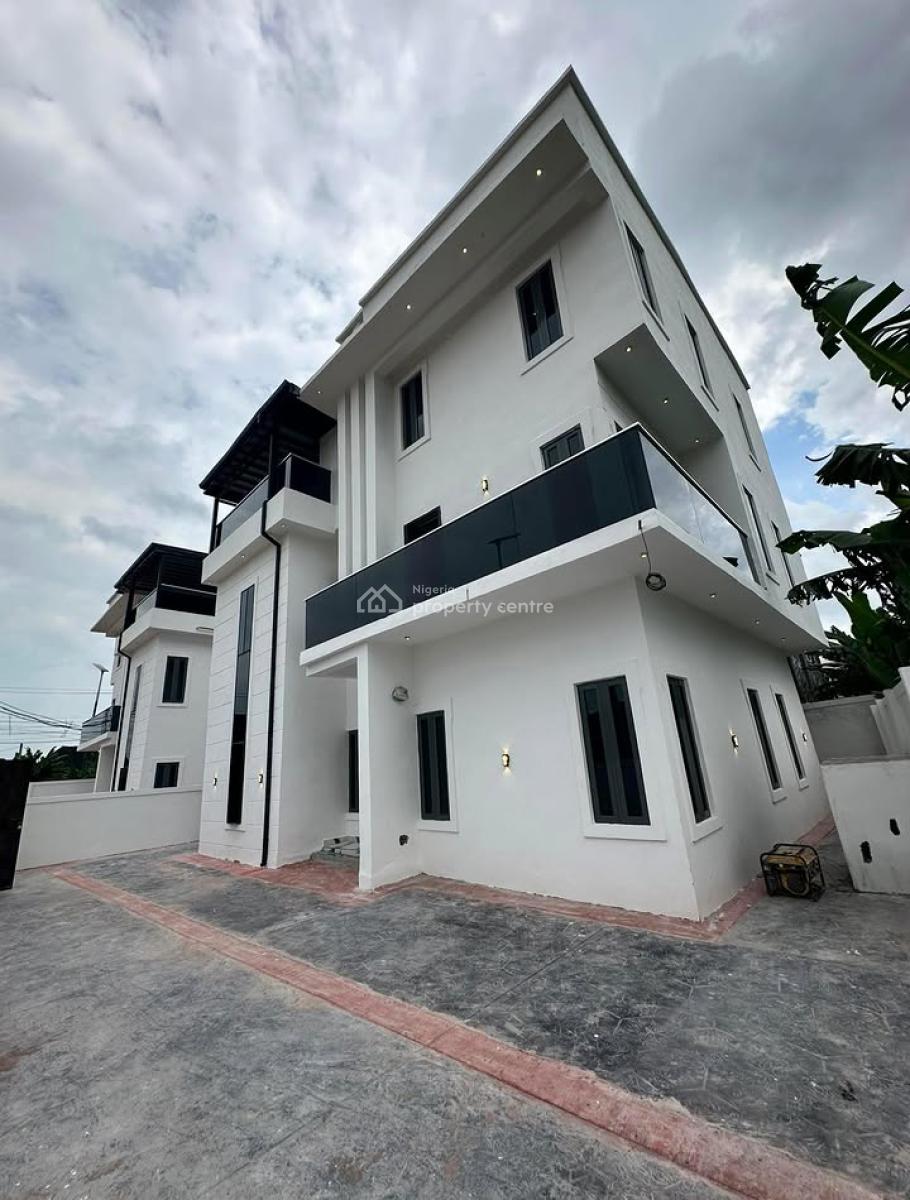 Newly Build 5 Bedroom Duplex, Off Sars Road, Rumuahalu, Port Harcourt, Rivers, Detached Duplex for Sale