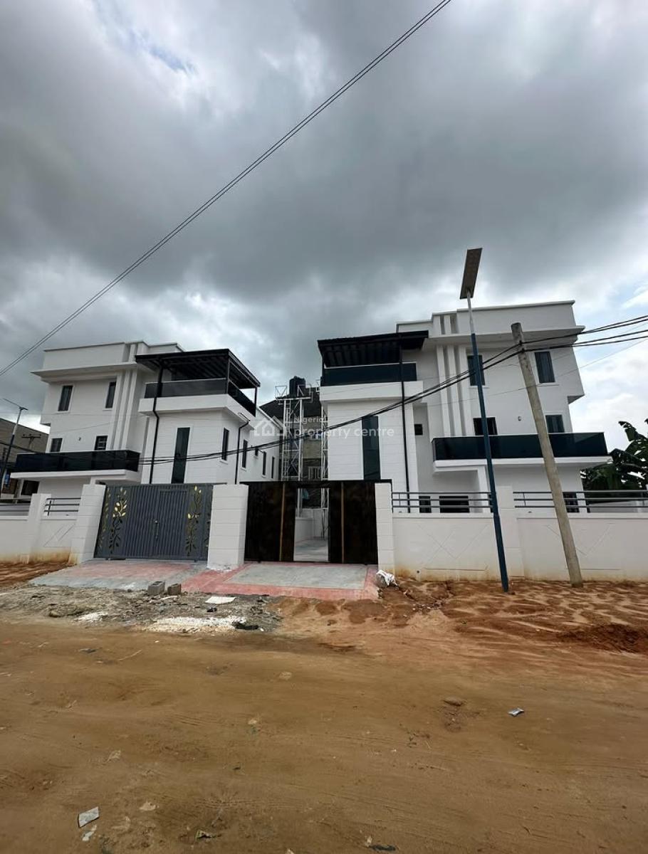Newly Build 5 Bedroom Duplex, Off Sars Road, Rumuahalu, Port Harcourt, Rivers, Detached Duplex for Sale