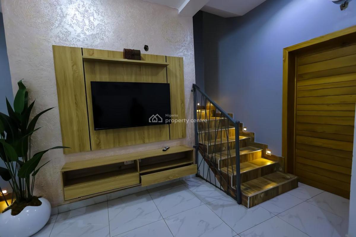 Newly Built and Fully Furnished 4 Bedroom Terrace Duplex with Bq, Gra Phase 2, Magodo, Lagos, Terraced Duplex for Rent