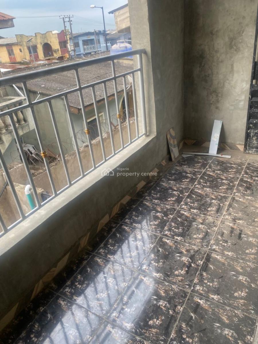 Newly Built 2 Bedroom Flat Upstairs with Pop, Oke Ira, Ogba, Ikeja, Lagos, Flat / Apartment for Rent