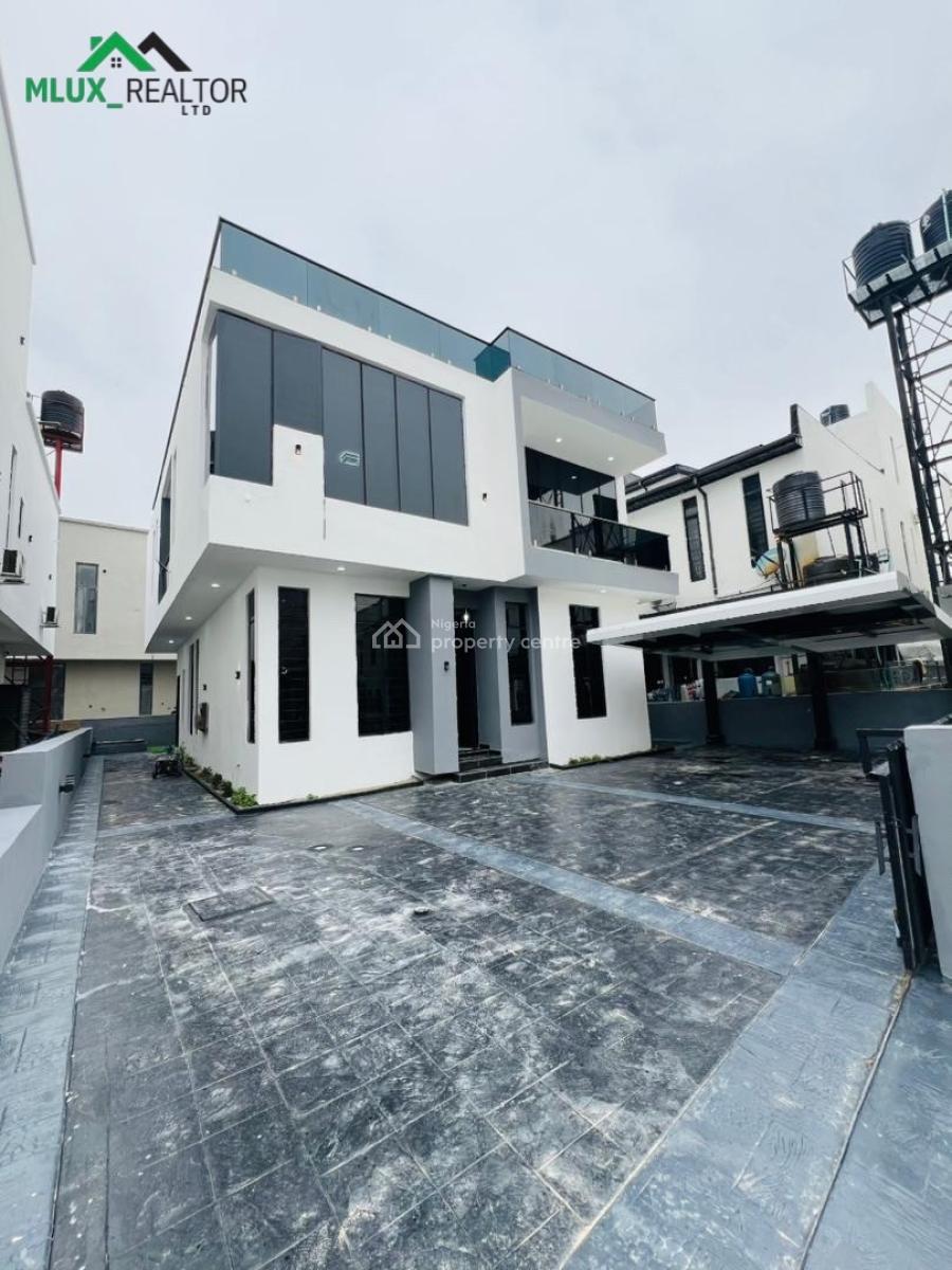 5 Bedroom Fully Detached Duplex with Bq, Penthouse & Swimming Pool, Ikota, Lekki, Lagos, Detached Duplex for Sale