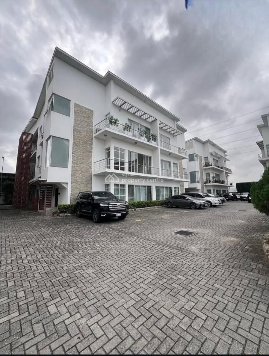 Fully Serviced 3 Bedroom Apartment with Swimming Pool & Gym, Banana Island, Ikoyi, Lagos, Block of Flats for Sale