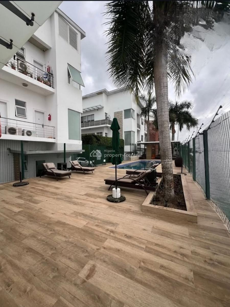 Fully Serviced 3 Bedroom Apartment with Swimming Pool & Gym, Banana Island, Ikoyi, Lagos, Block of Flats for Sale