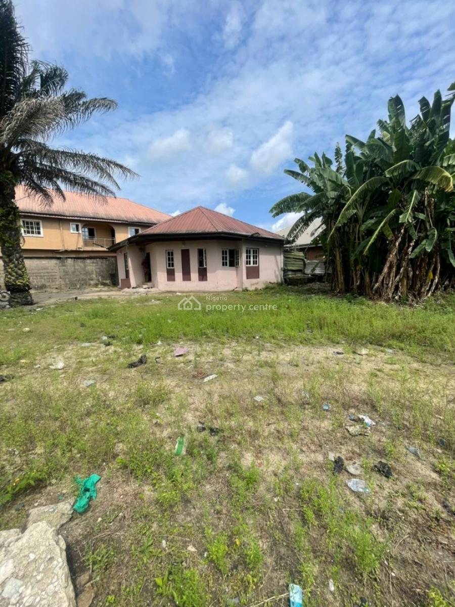 3 Bedroom Bungalow on 1 and Half Plot of Land., Unity Estate, Zone 4, Iba, Ojo, Lagos, Detached Bungalow for Sale