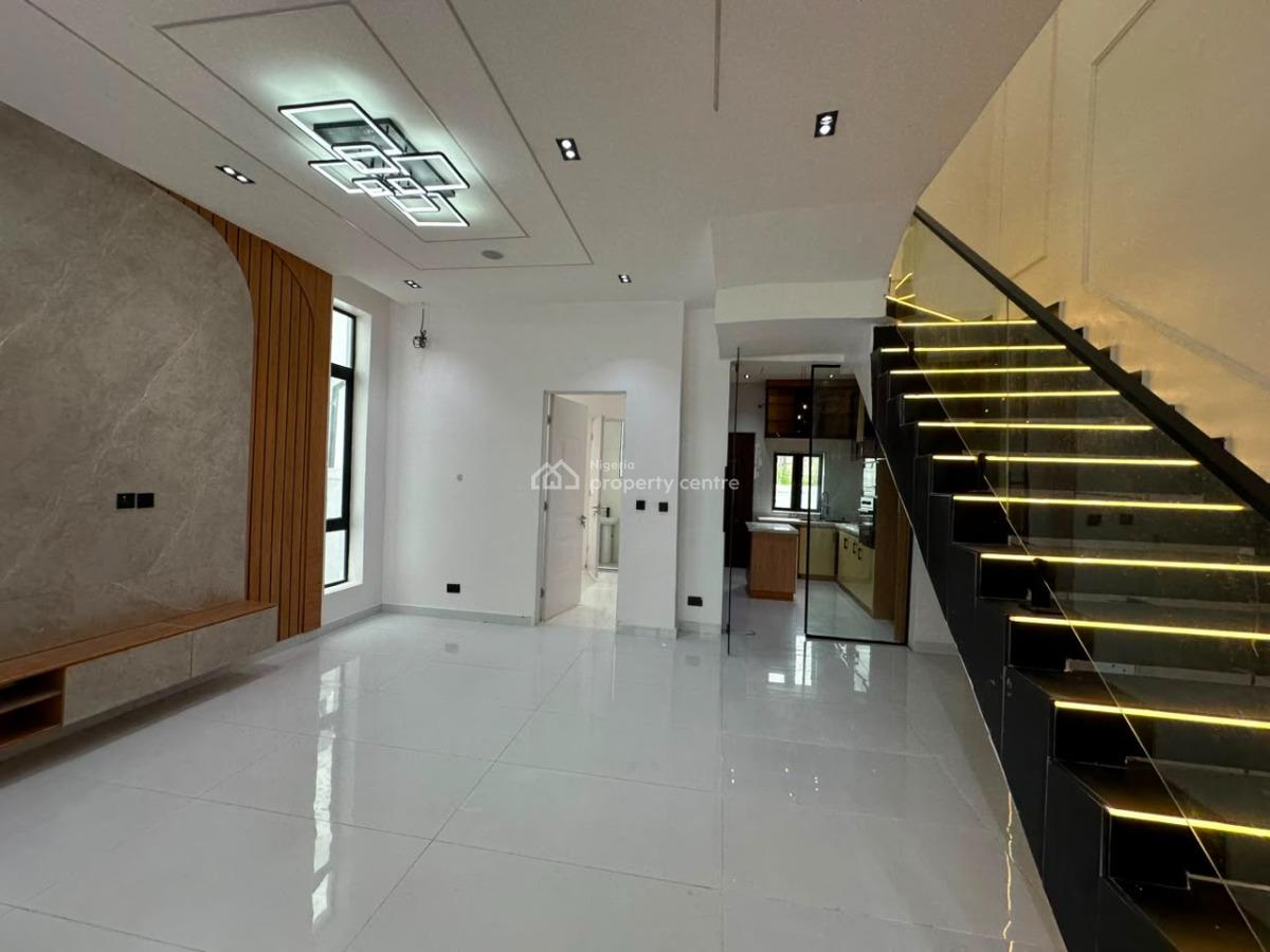 Luxury Newly Built 4 Bedroom Self Compound with 24hrs Light, Abraham Adesanya Traffic Light., Ajah, Lagos, House for Rent