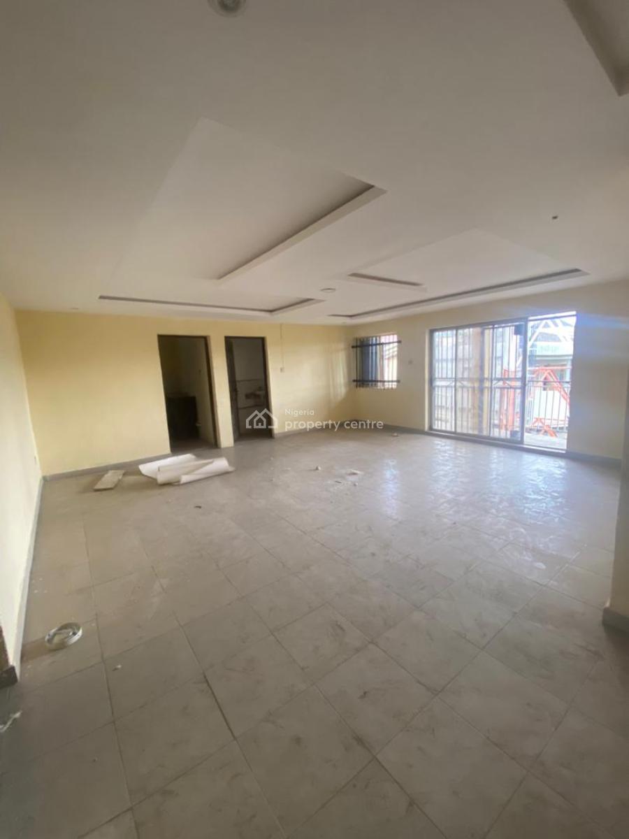 Newly Renovated 3 Bedroom Flat  Upstairs with Pop, Oke Ira, Ogba, Ikeja, Lagos, Flat / Apartment for Rent