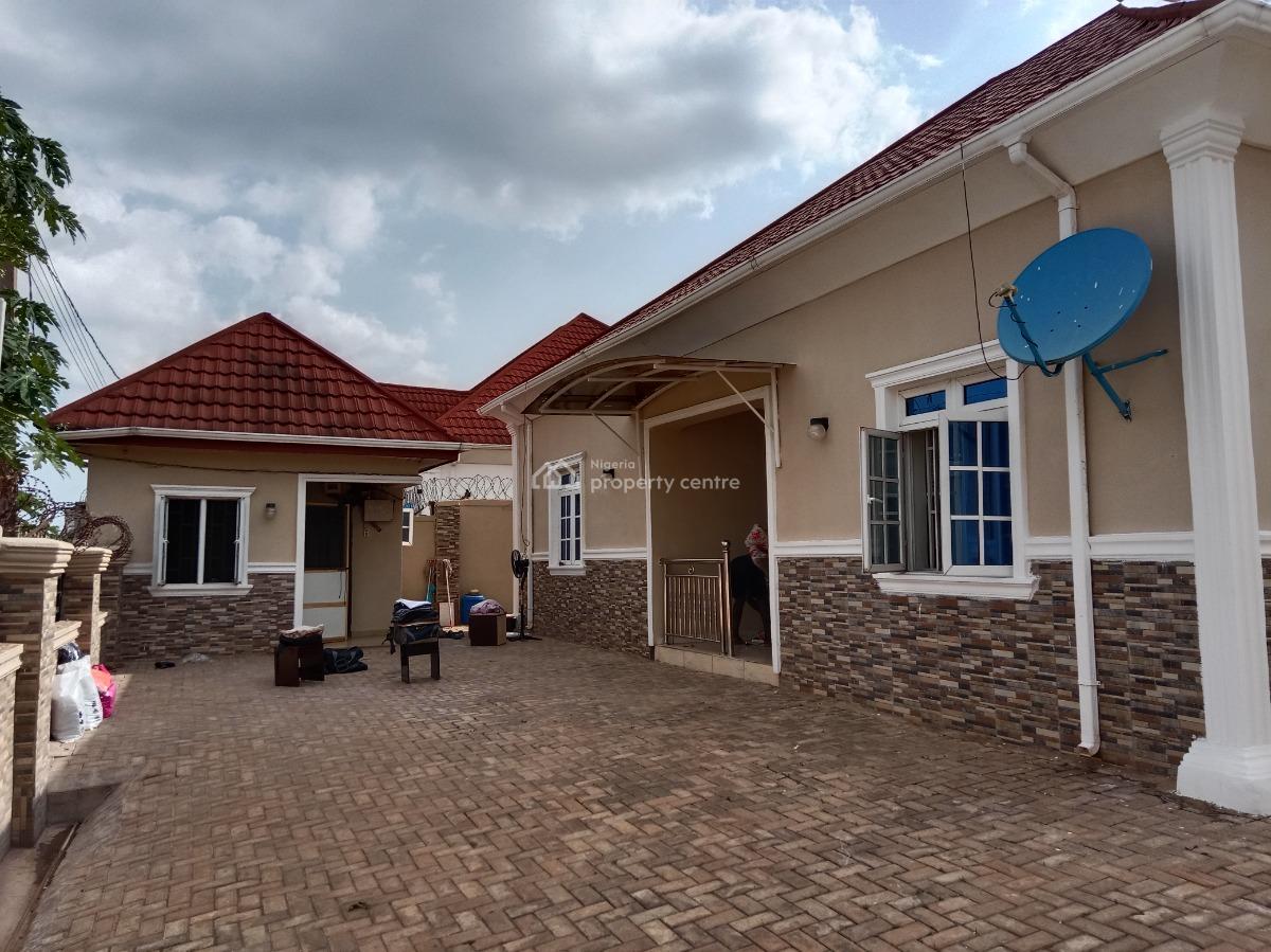 Furnished Three (3) Bedroom Bungalow, Efab Estate, Lokogoma District, Abuja, Detached Bungalow for Rent