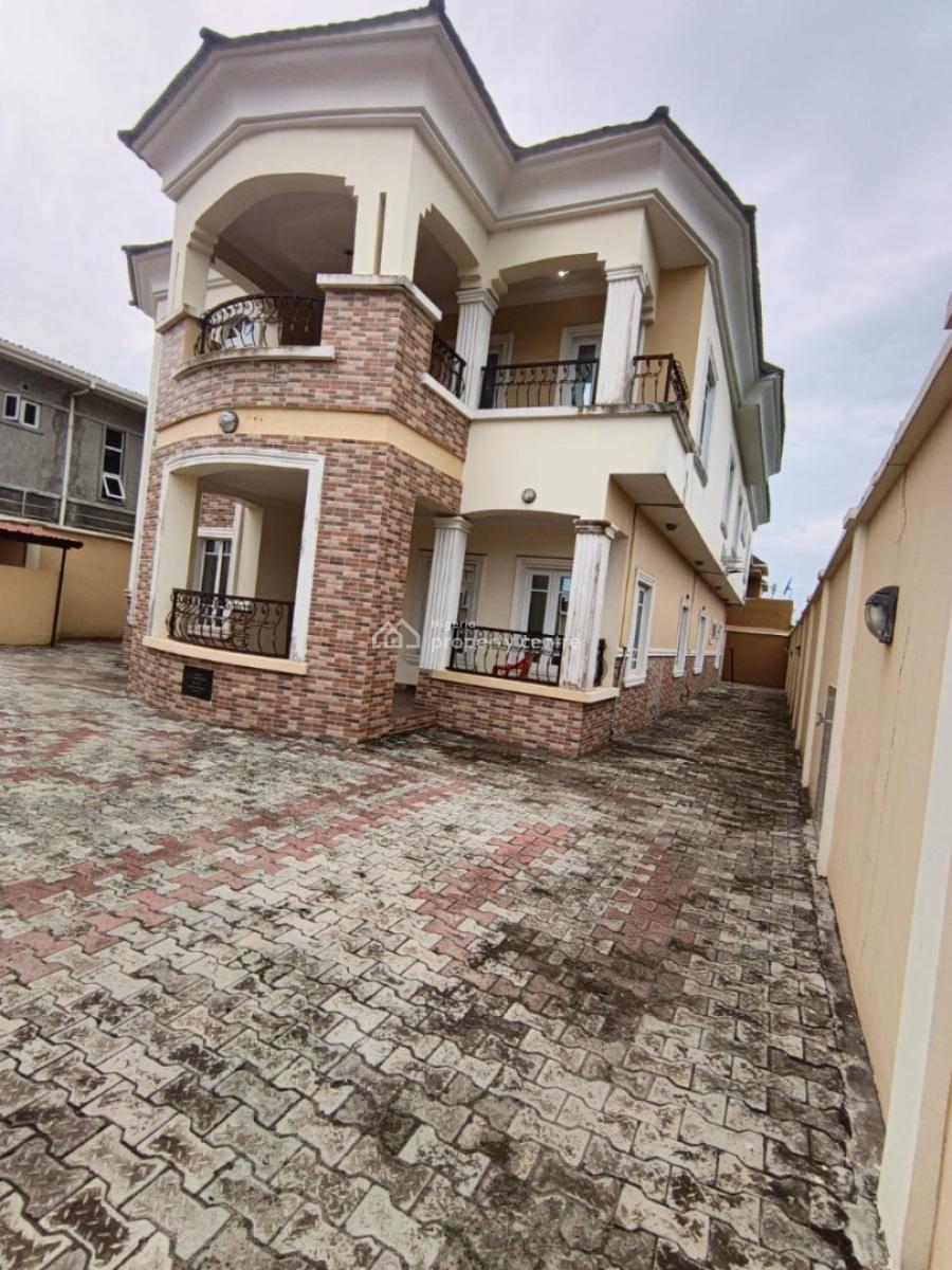 Spacious 6 Bedroom Fully Detached Duplex with Bq, Beachwood Estate, Bogije, Ibeju Lekki, Lagos, Detached Duplex for Sale