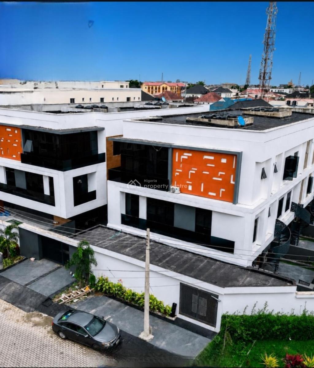 Spaciously Built 4 Bedroom Terrace Duplex with a Bq Pool and Gym, Lekki Phase 1, Lekki, Lagos, Terraced Duplex for Sale