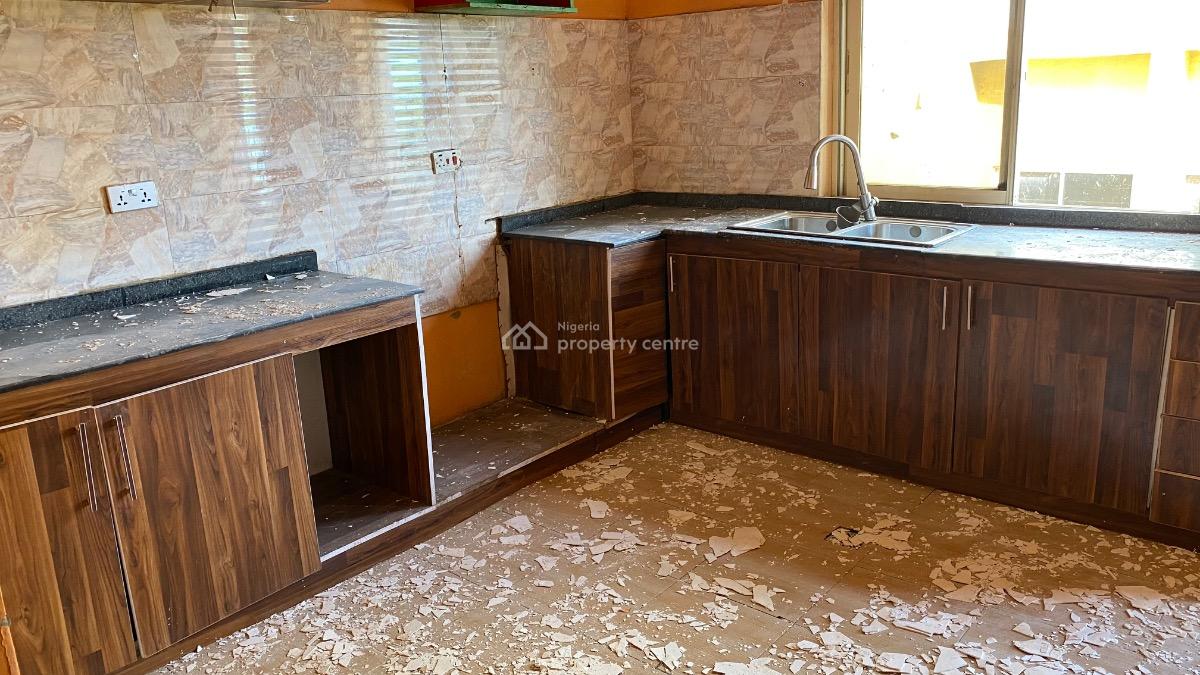 Spacious Three Bedrooms Flat on First Floor, By Nizamiye Hospital, Idu Industrial, Abuja, Flat / Apartment for Rent