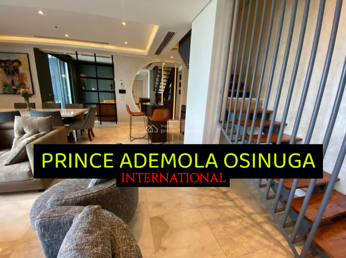 Luxury 4 Bedroom Penthouse Apartment+ Bq+gym+pool, Off Awolowo Road Ikoyi, Ikoyi, Lagos, Flat / Apartment for Rent