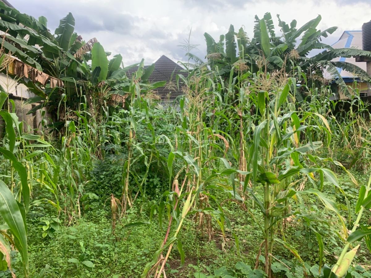 a Fenced One Plot of Land, Off Ada George - Ogbogoro New Road Mgbaraja, Port Harcourt, Rivers, Residential Land for Sale