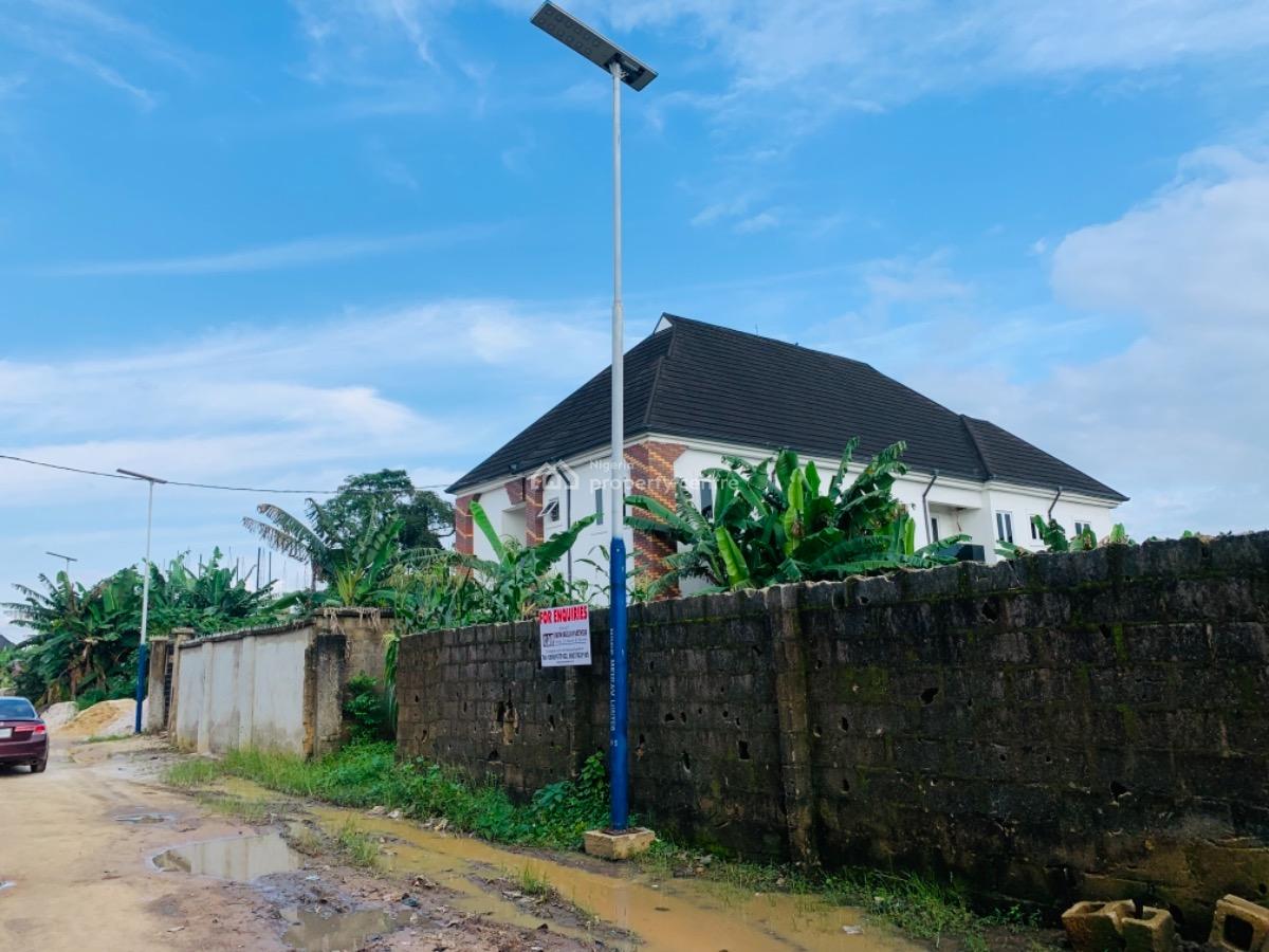 a Fenced One Plot of Land, Off Ada George - Ogbogoro New Road Mgbaraja, Port Harcourt, Rivers, Residential Land for Sale