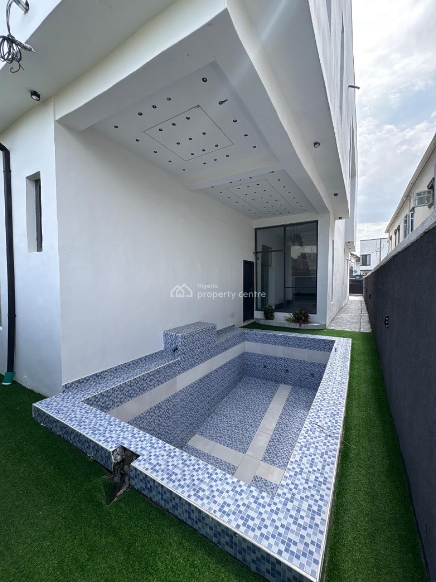 Pay and Move in 5 Bedroom Home with Swimming Pool in a Secured Estate, Blenco/skymall Axis, Sangotedo, Ajah, Lagos, Detached Duplex for Sale