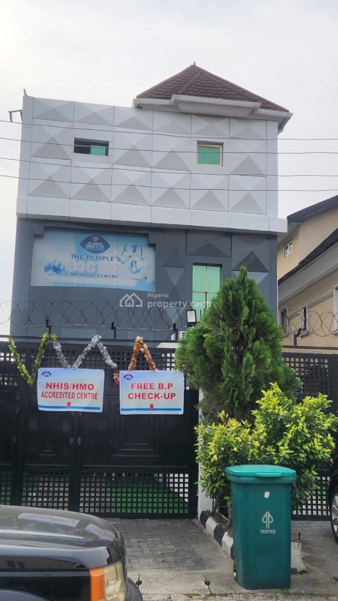 a Commercial Building of 2 Units of 4 Bedroom Duplex, Idado, Lekki, Lagos, Office Space for Sale