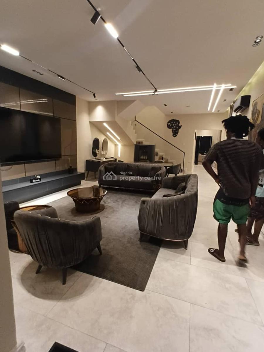 a Newly, Luxury 5 Bedroom Detached House with Bq and 30kva Generator, Off Jakande R/b, Lekki, Lagos, Detached Duplex for Sale