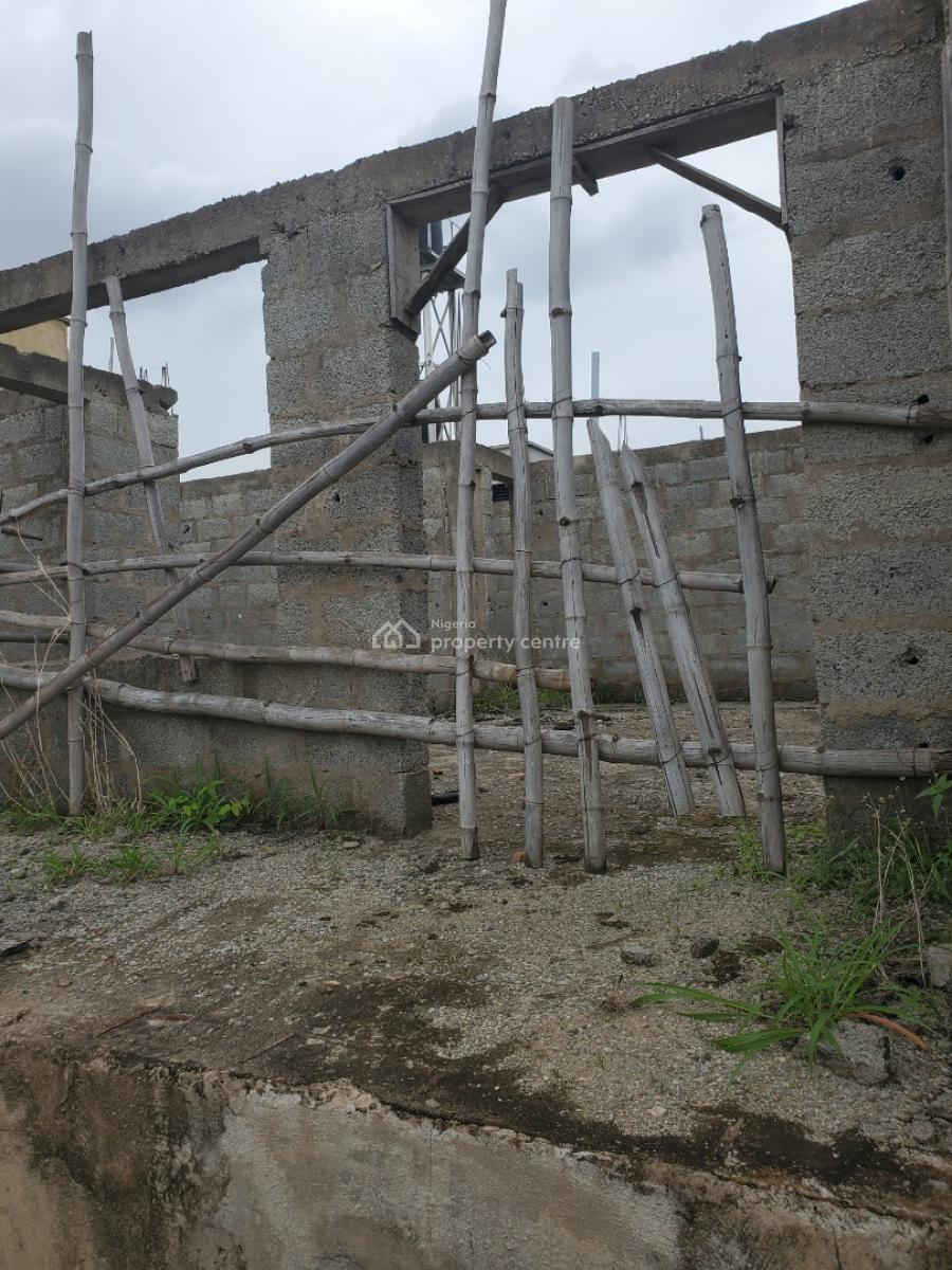 Luxury 4-bedroom Carcass, Katampe Extension, Katampe, Abuja, Detached Duplex for Sale