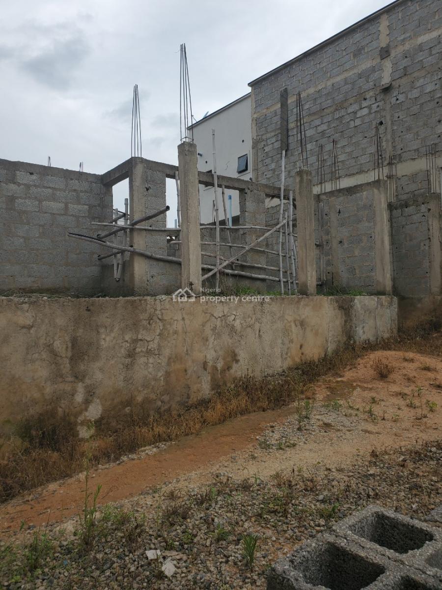 Luxury 4-bedroom Carcass, Katampe Extension, Katampe, Abuja, Detached Duplex for Sale