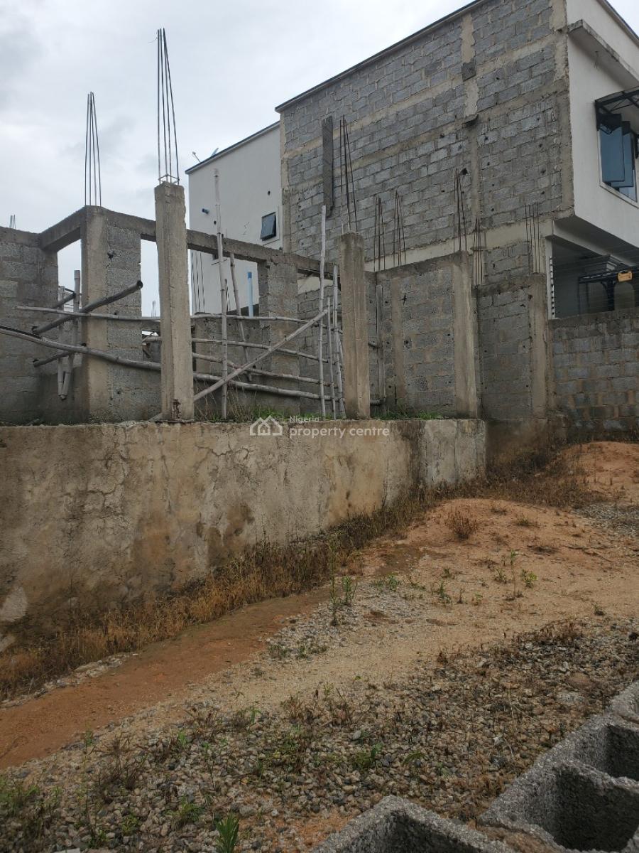Luxury 4-bedroom Carcass, Katampe Extension, Katampe, Abuja, Detached Duplex for Sale