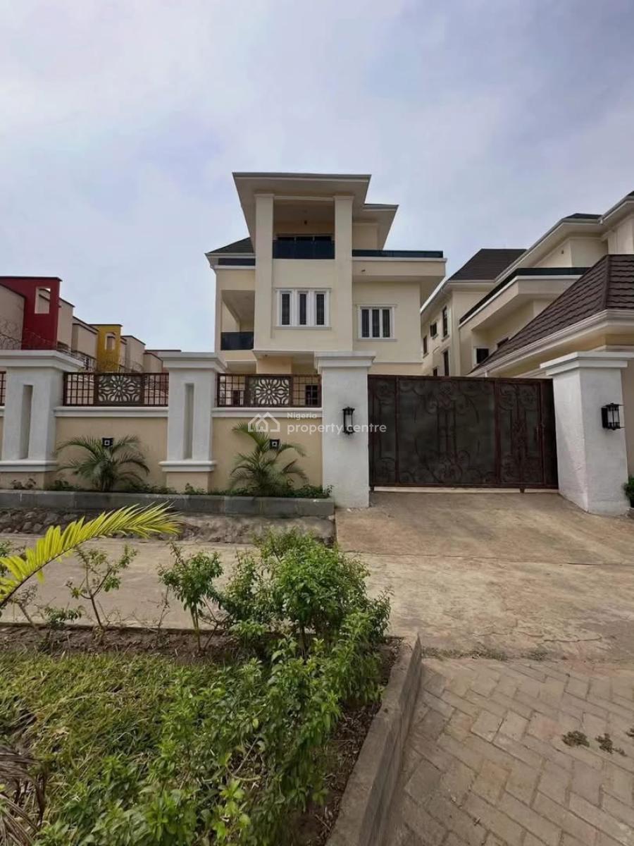 Luxurious 7 Bedrooms Detached Duplex,2 Rooms Bq, Pool , Elevator, Serene Neighborhood, Asokoro District, Abuja, Detached Duplex for Sale
