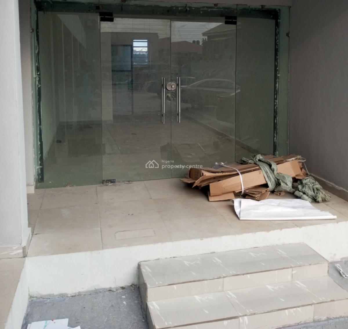 Newly Built Shop Up and Down with Toilet in a Complex on The Road, Ado, Ajah, Lagos, Shop for Rent