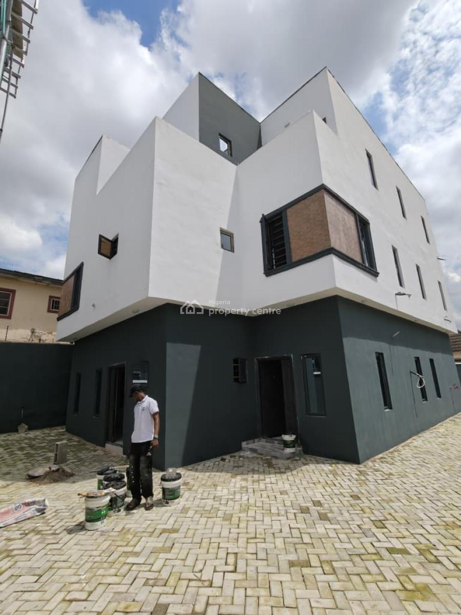 Newly Built 4 Bedroom Semi Detached Duplex, Anthony, Maryland, Lagos, Semi-detached Duplex for Sale