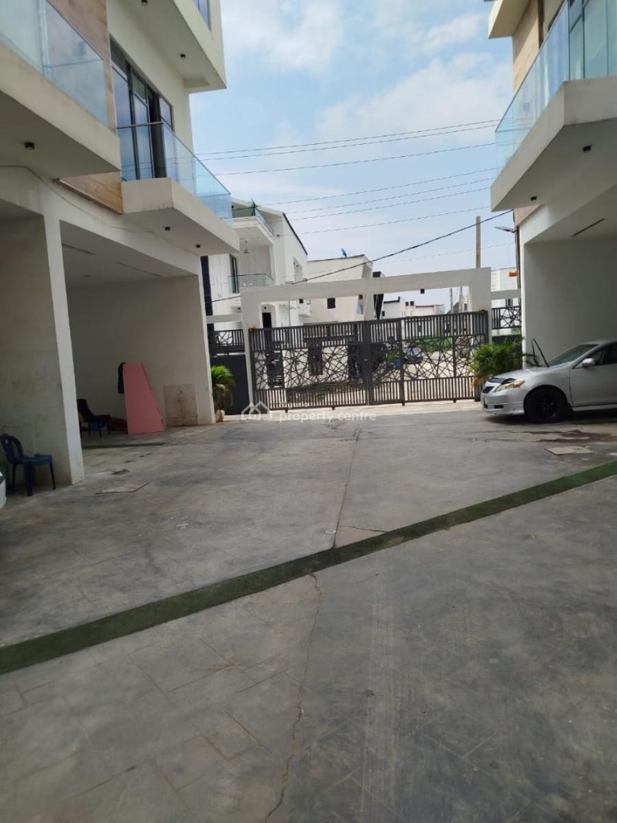 Luxury 4 Bedroom Terrace Duplex in a Court, Lekki Palm City, Ajah, Lagos, Terraced Duplex for Rent