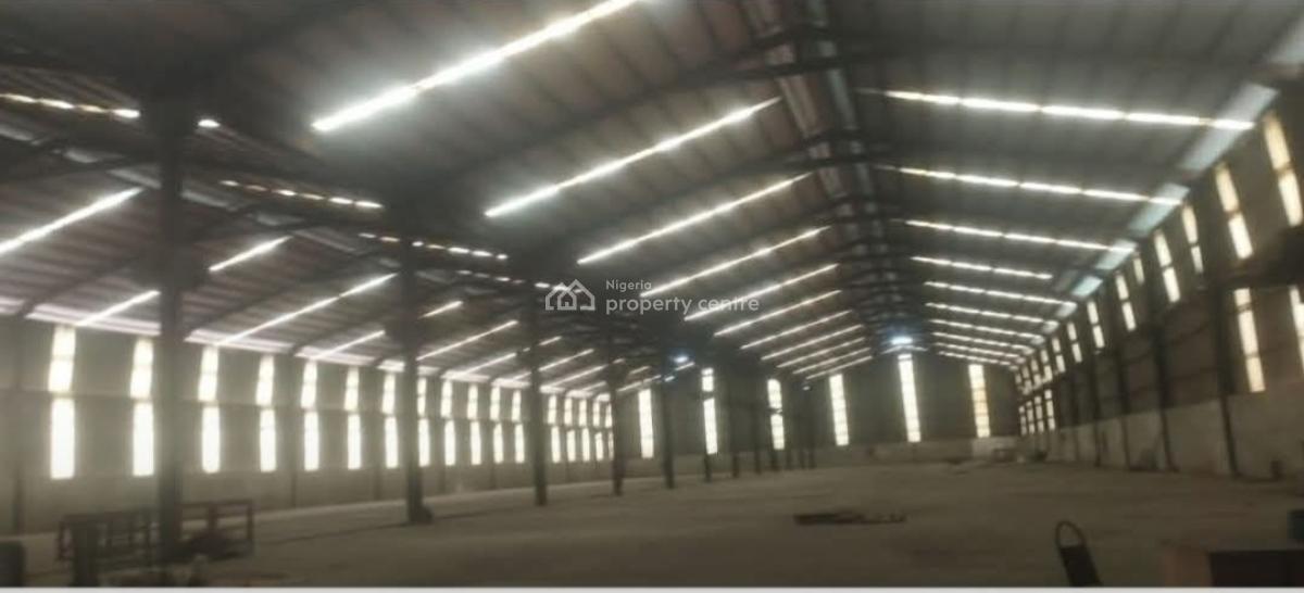 8125sqm with Weighing Bridge Along Lagos Ibadan Expressway, Lagos Ibadan Express, Opic, Isheri North, Lagos, Warehouse for Rent