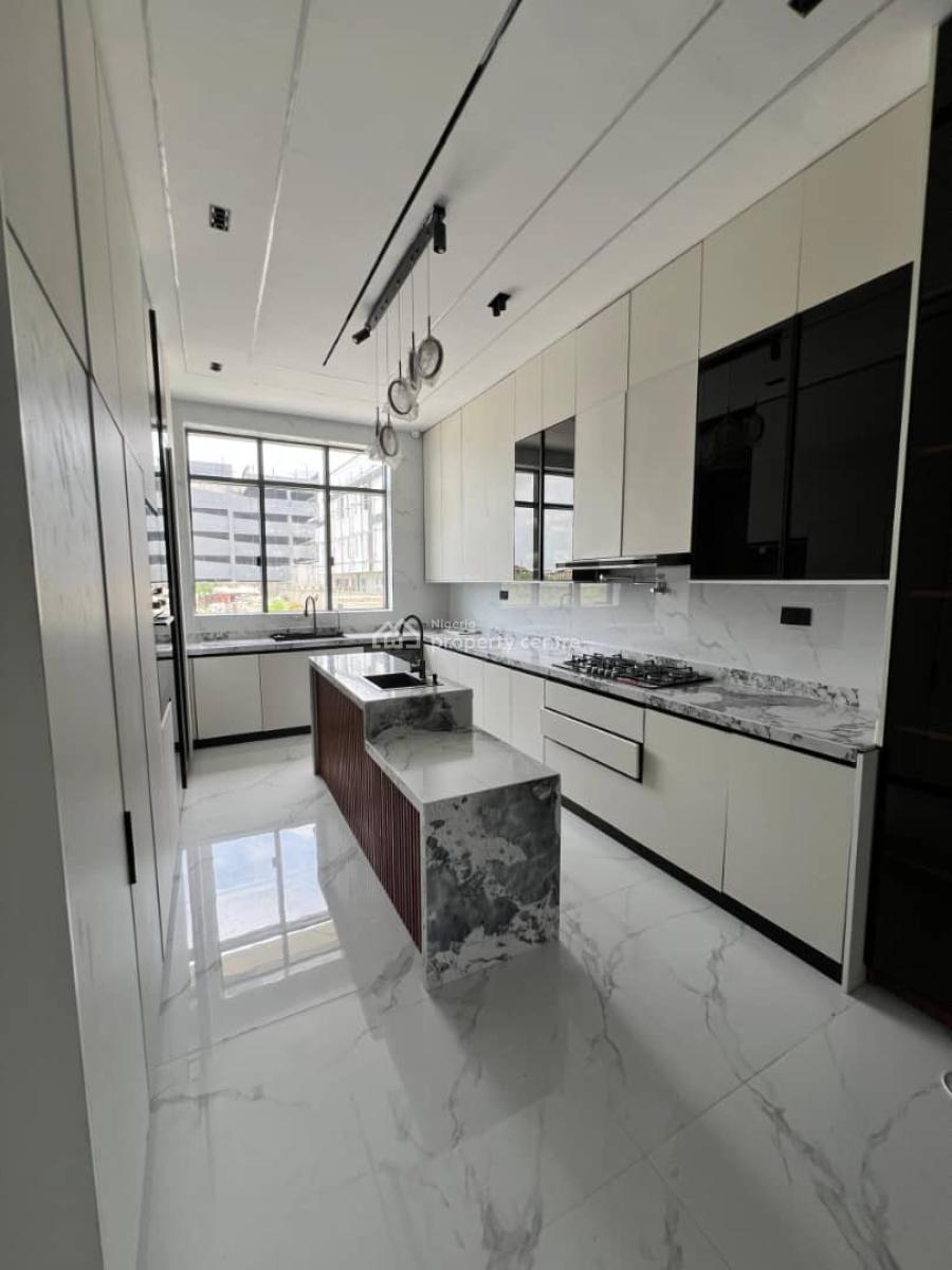 Contemporary Self Compound 5  Bedroom Terrace with Pool, Home Automati, Ensuite Rooms • Aesthetic Pop Ceilings• Spacious Living Room  • Clean, Lekki, Lagos, Terraced Duplex for Sale