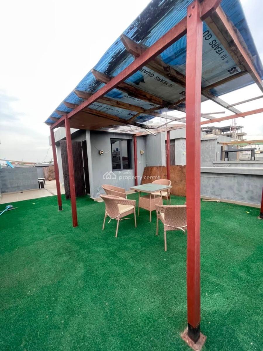 Fully Furnished 4-bedroom Terrace Duplex with Bq, Swimming Pool & Roof, Lekki Phase 1, Lekki, Lagos, Flat / Apartment for Rent
