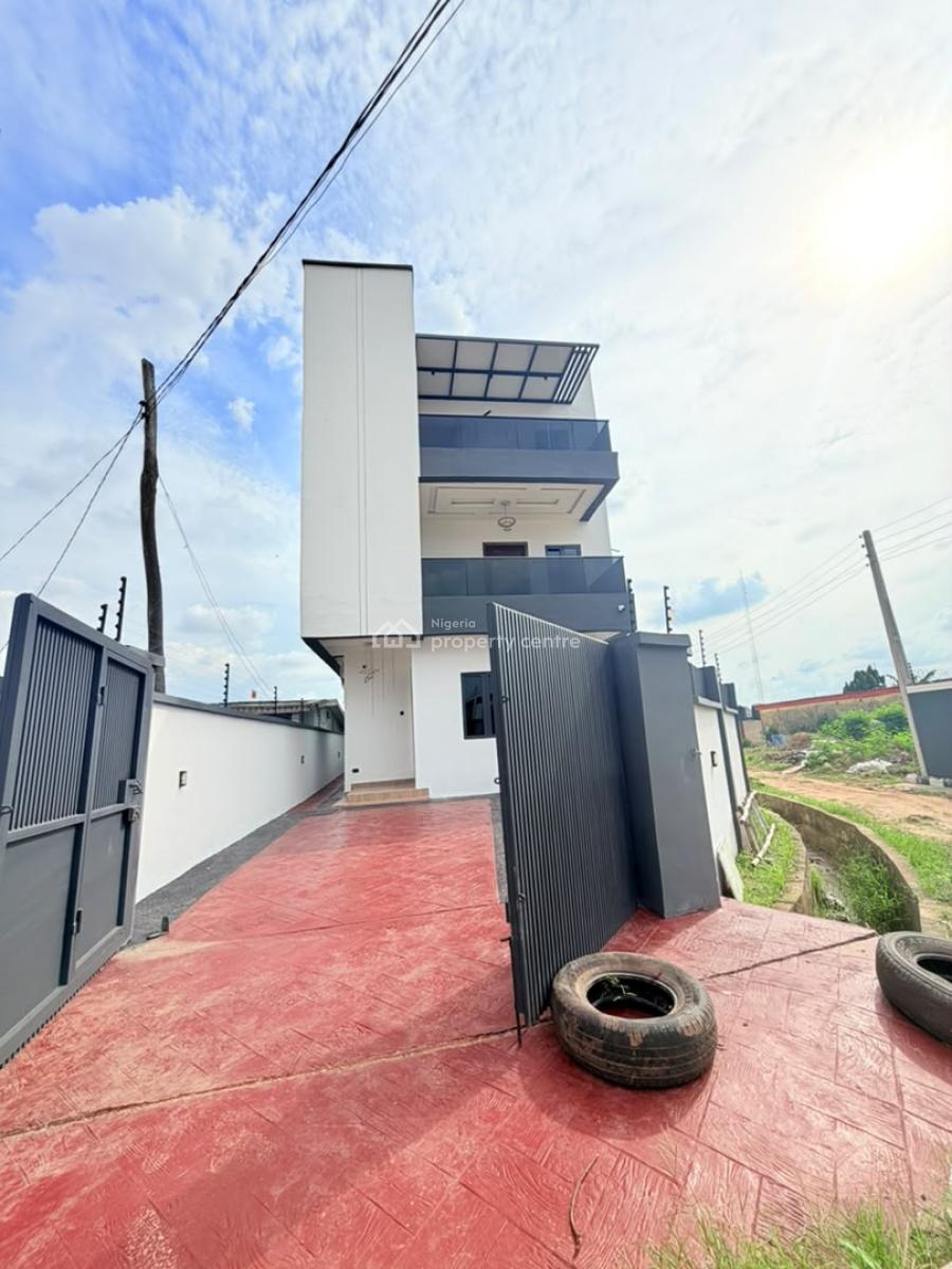 Newly Built 4 Bedroom Fully Detached Duplex with Bq, Oko-oba, Agege, Lagos, Detached Duplex for Sale