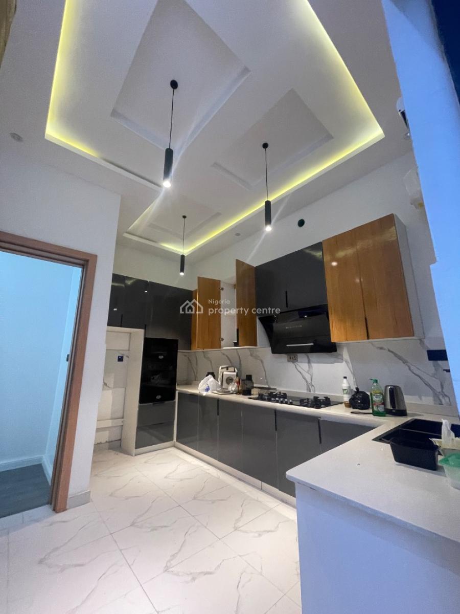 Standard Well Built 4 Bedroom Duplex with Gateman House in Secured, Located Inside Beautiful Estate,secured Estate,good Light, Good Road, Sangotedo, Ajah, Lagos, Detached Duplex for Rent