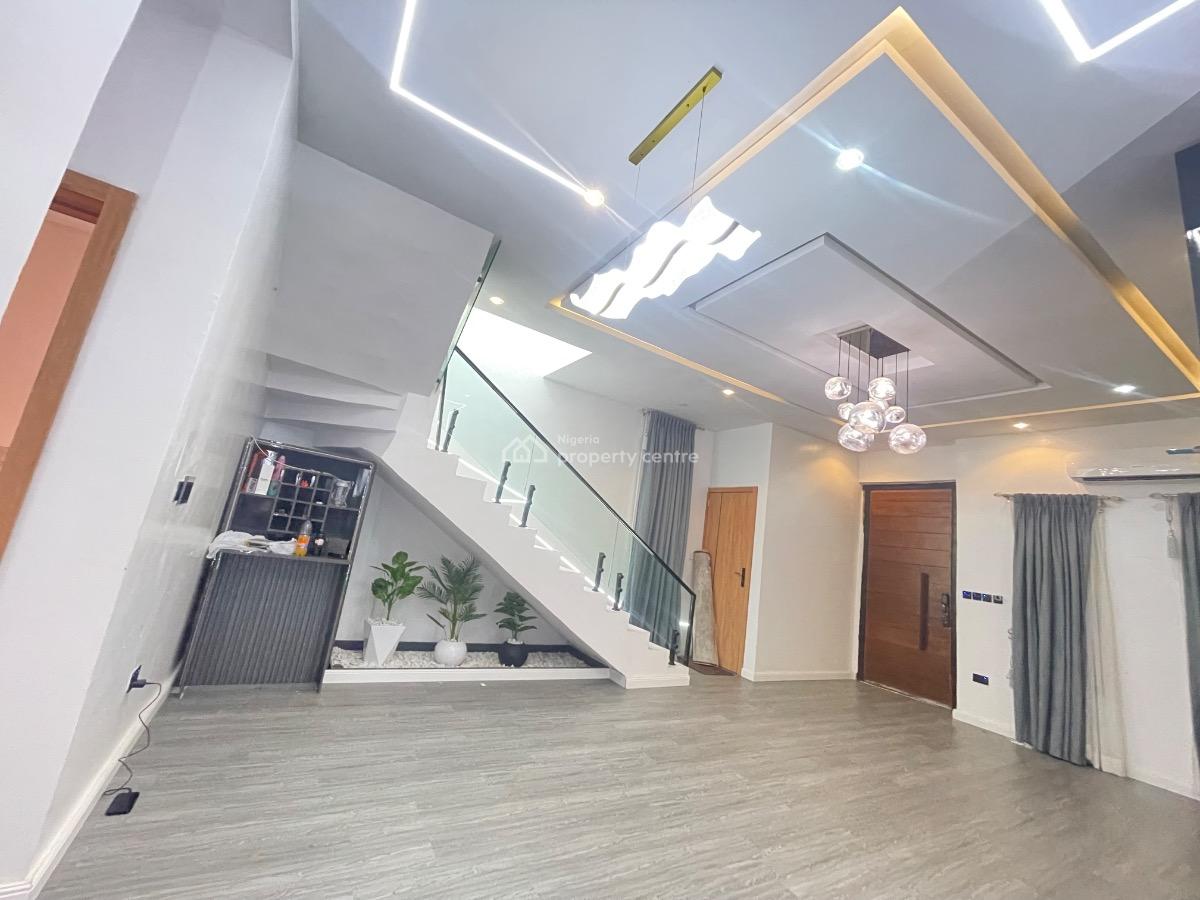 Standard Well Built 4 Bedroom Duplex with Gateman House in Secured, Located Inside Beautiful Estate,secured Estate,good Light, Good Road, Sangotedo, Ajah, Lagos, Detached Duplex for Rent