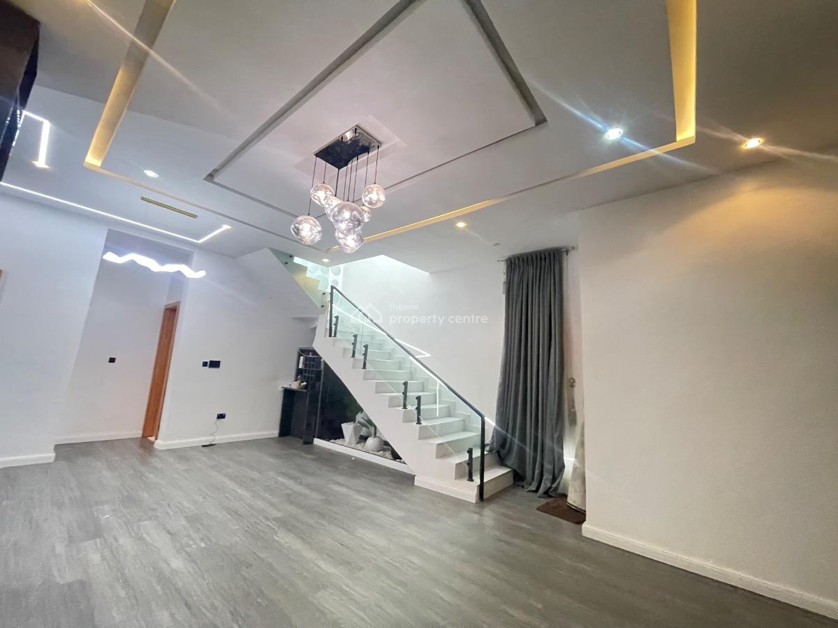 Standard Well Built 4 Bedroom Duplex with Gateman House in Secured, Located Inside Beautiful Estate,secured Estate,good Light, Good Road, Sangotedo, Ajah, Lagos, Detached Duplex for Rent