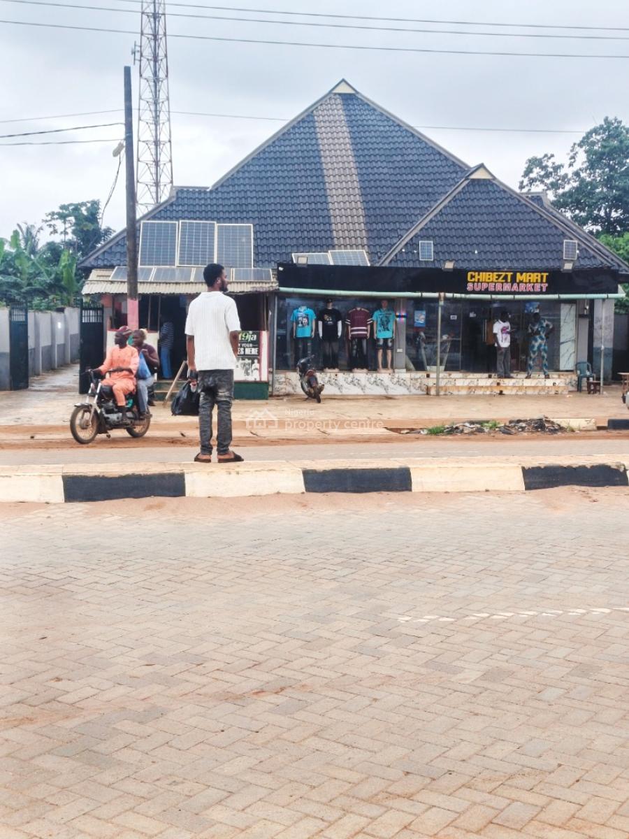 a Commercial Property Facing a Major Road, Mase Bus Stop, Gberigbe, Ikorodu, Lagos, Plaza / Complex / Mall for Sale